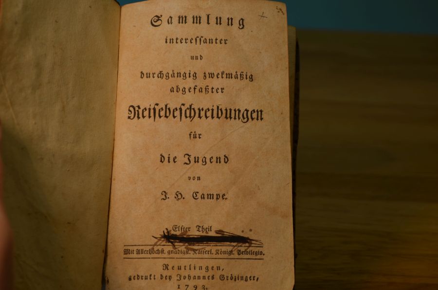 Sammlung interessanter und durchgängig zweckmäßig abgefaßter Reisebeschreibungen für die Jugend