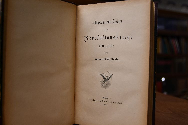 Ursprung und Beginn der Revolutionskriege 1791 und 1792.