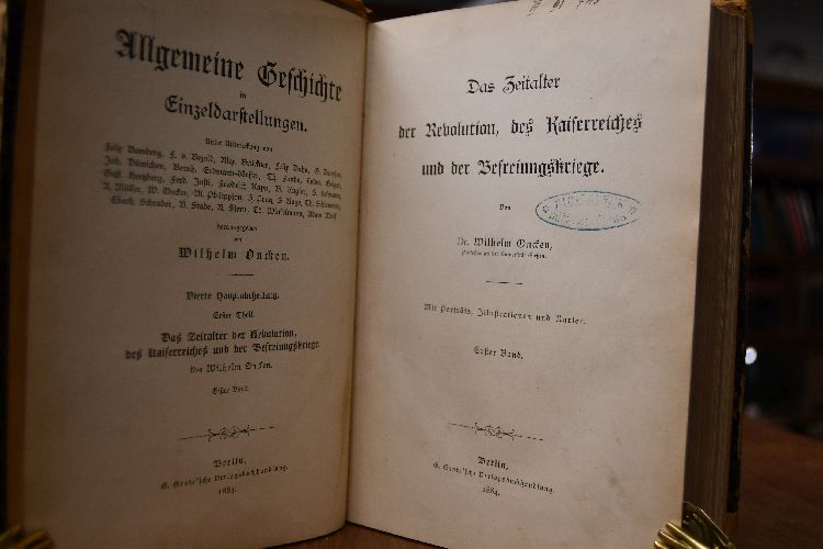 Das Zeitalter der Revolution, des Kaiserreiches und der befreiungskriege. Erster Band (apart).