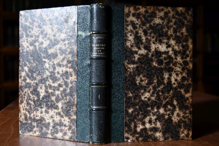 La Societe Francaise au XVIIe Siecle d`apres le grand Cyrus de Mlle de Scudery. Bd. 1 + 2 (komplett).