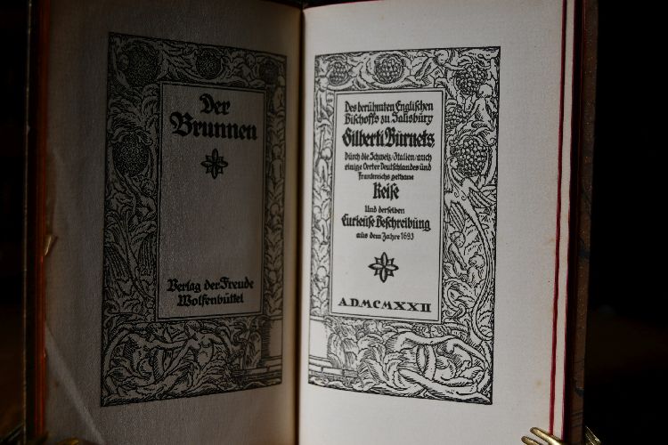 Des berühmten Englischen Bischoffs zu Salisbury Gilberti Burnets, durch die Schweiz, Italien, auch einige Oerter Deutschlandes und Frankreichs gethane Reise und derselben Curieuse Beschreibung aus dem Jahre 1693.