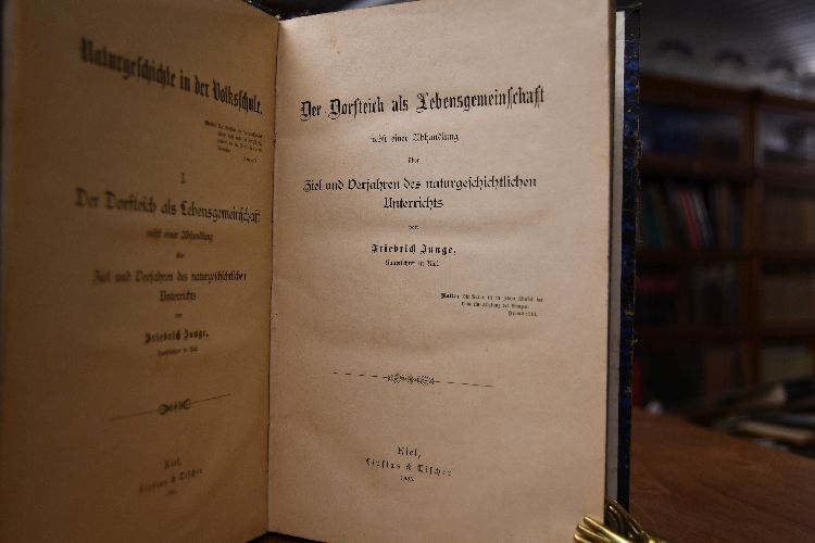 Der Dorfteich als Lebensgemeinschaft nebst einer Abhandlung über Ziel und Verfahren des naturgeschichtlichen Unterrichts.