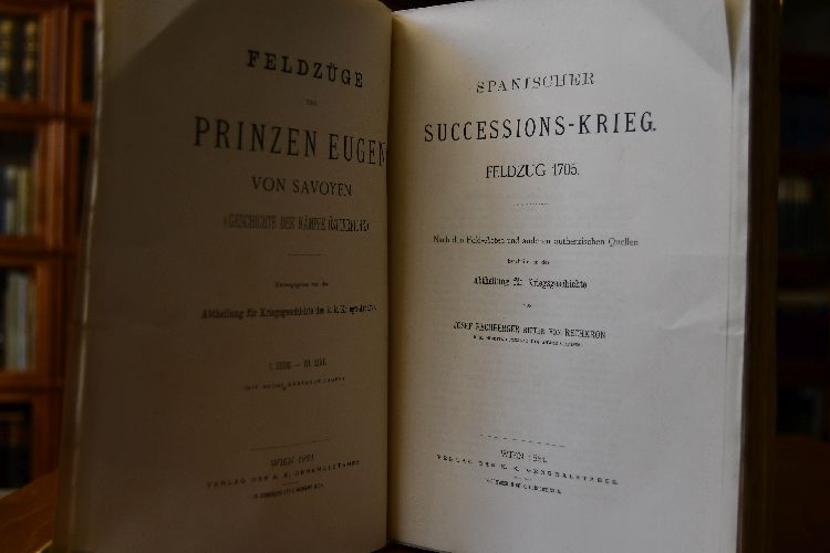 Spanischer Successions-Krieg. Feldzug 1705.