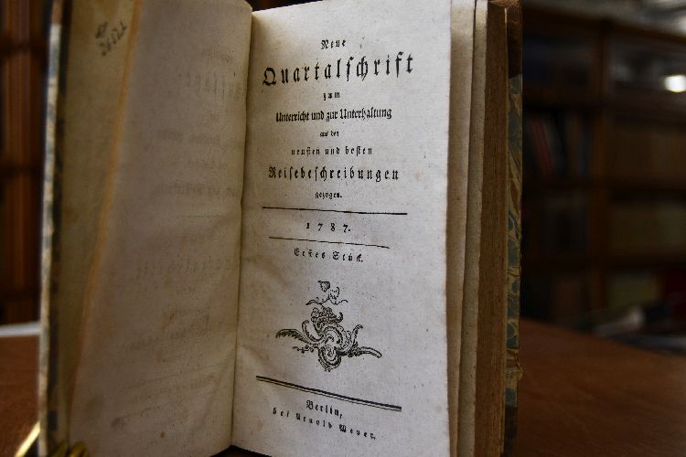 Auserlesene Aufsätze zur geographischen, statistischen, politischen und sittlichen Länder- und Völkerkunde. Eine Quartalschrift aus den neusten und besten Reisebeschreibungen gezogen. Zweiter Jahrgang (apart).