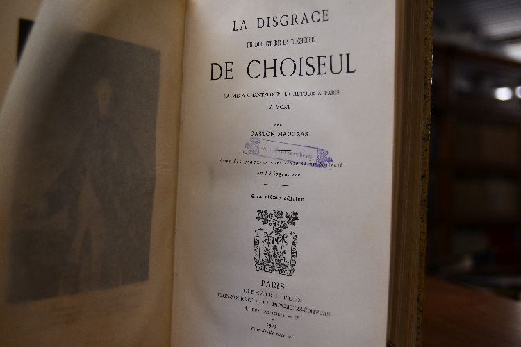 La Disgrace du Duc et de la Duchesse de Choiseul. La vie a Chanteloup, le retour a Paris, La Mort.
