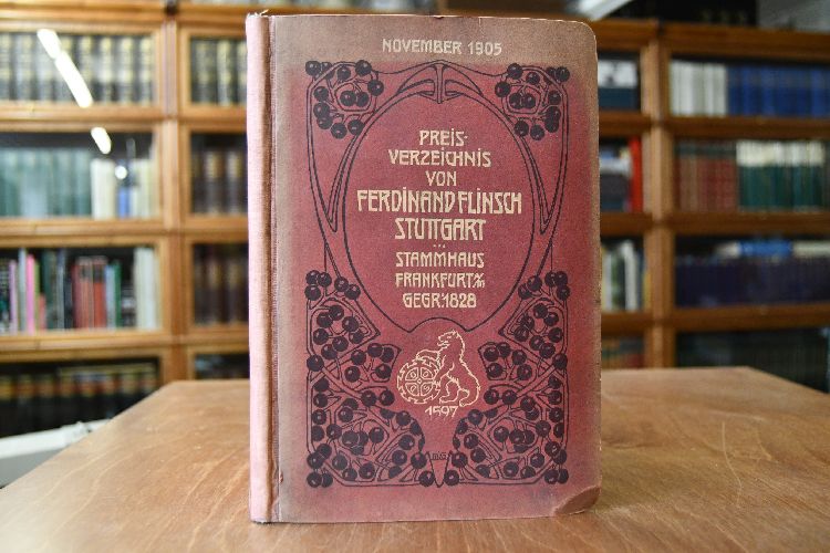Preis-Verzeichnis von Ferdinand Flinsch in Stuttgart u. Frankfurt a.M.