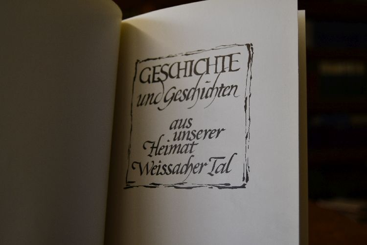Geschichte und Geschichten aus unserer Heimat Weissacher Tal. Bde. 1 + 2 +6.