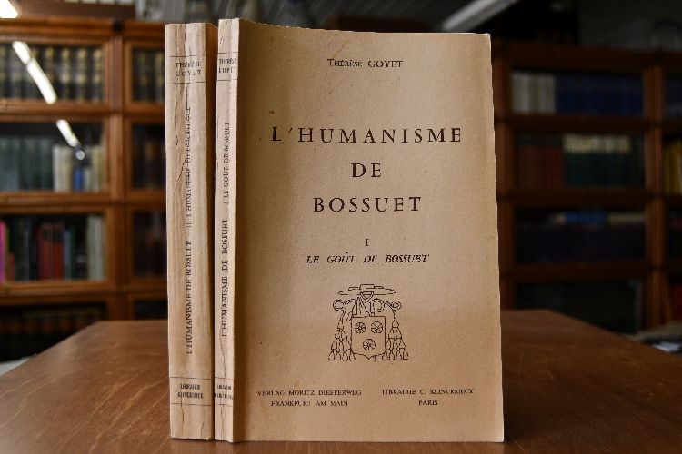L`humanisme de Bossuet. 2 Bde. (komplett). Bd. 1 Le gout de Bossuet, Bd. 2 L#humanisme philosophique.