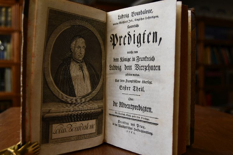 Sämmtliche Predigten, welche dem Könige in Frankreich Ludwig dem Vierzehnten gehalten worden. Aus dem Französischen übersetzt. 1.-8. Teil und 12.+13. Teil (von 14).
