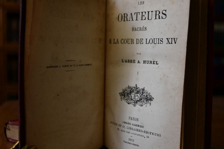 Les Orateurs sacres a la Cour de Louis XIV. Bd. 1 + 2 (komplett).