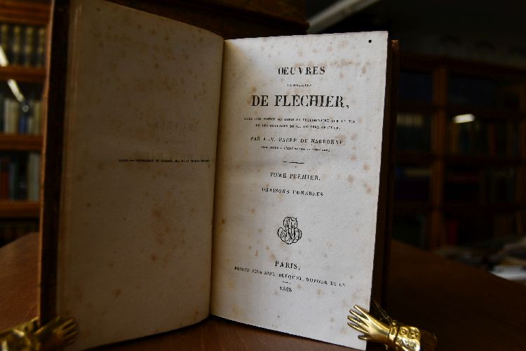Oeuvres completes de Flechier, avec une notice ou discours preliminaire sur la vie et les ouvrages de ce celebre orateur. 10 Bde. (komplett).
