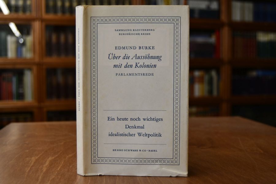 Über die Aussöhnung mit den Kolonien. Eine Parlamentsrede.