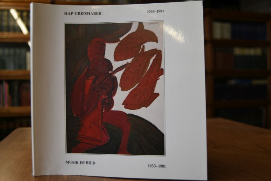 Musik im Bild. Holzschnitte, Lithographien, Aquarelle, Gouachen, Zeichnungen 1933-1981.