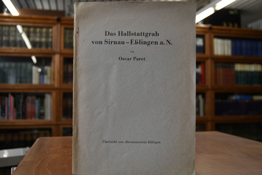 Das Hallstattgrab von Sirnau bei Eßlingen, Württemberg.