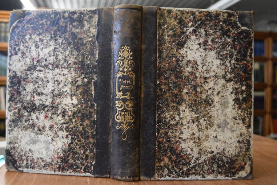 Handbuch der Fremdwörter in der deutschen Schrift- und Umgangsprache, zum Verstehen und Vermeiden jener, mehr oder weniger entbehrlichen Einmischungen mit einem eingefügten Namendeuter und Verzeichniss fremder Wortkürzungen, nenbst den Zeichen der Scheidekunst und der Sternenkunde.