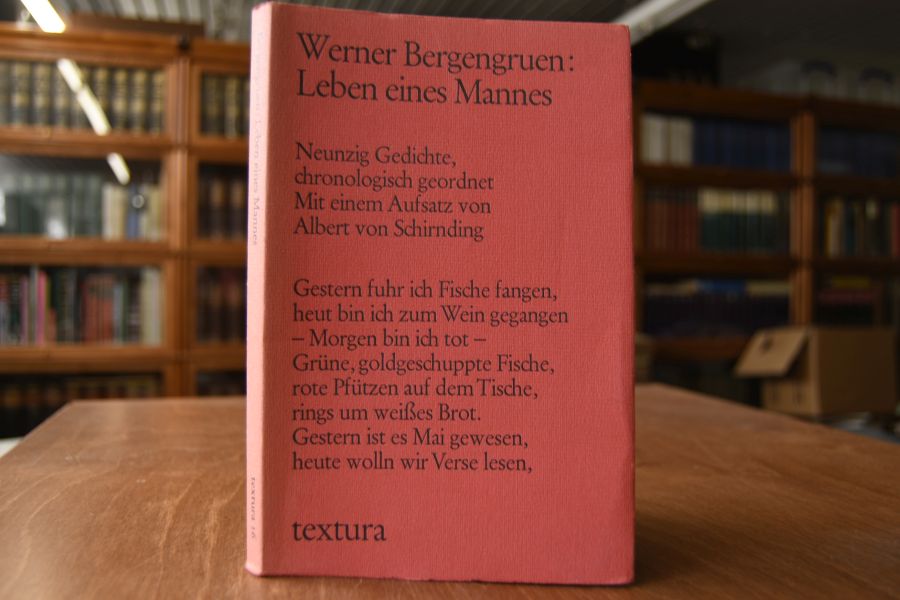 Leben eines Mannes. 90 Gedichte, chronologisch geordnet und mit biographischen Daten.