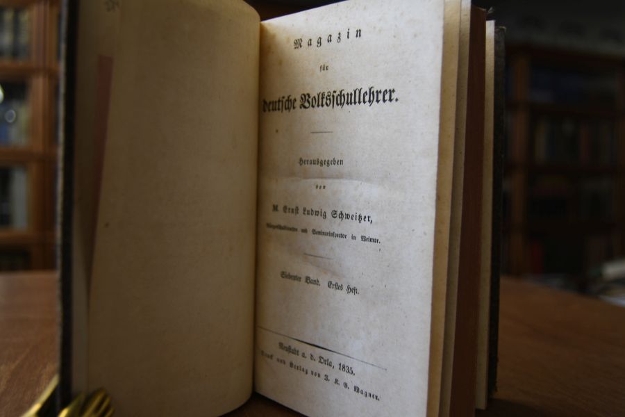Magazin für deutsche Volksschullehrer. Siebenter Band Heft 1 + 2 (in einem Band).