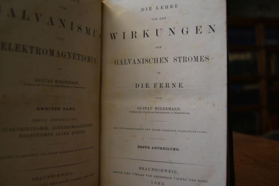 Die Lehre von den Wirkungen des galvanischen Stromes in die Ferne.