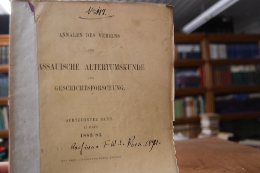 Annalen des Vereins für nassauische Altertumskunde und Geschichtsforschung. 18. Band 2. Heft 1883/84.