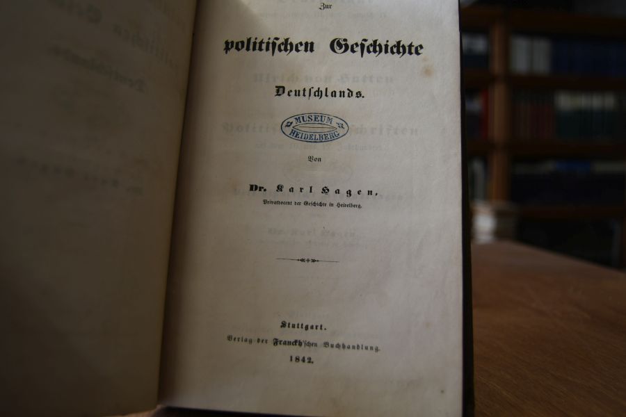 Zur politischen Geschichte Deutschlands.