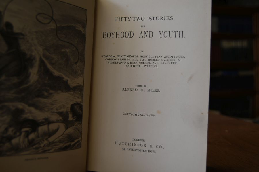Fifty-two Stories for Boyhood and Youth.