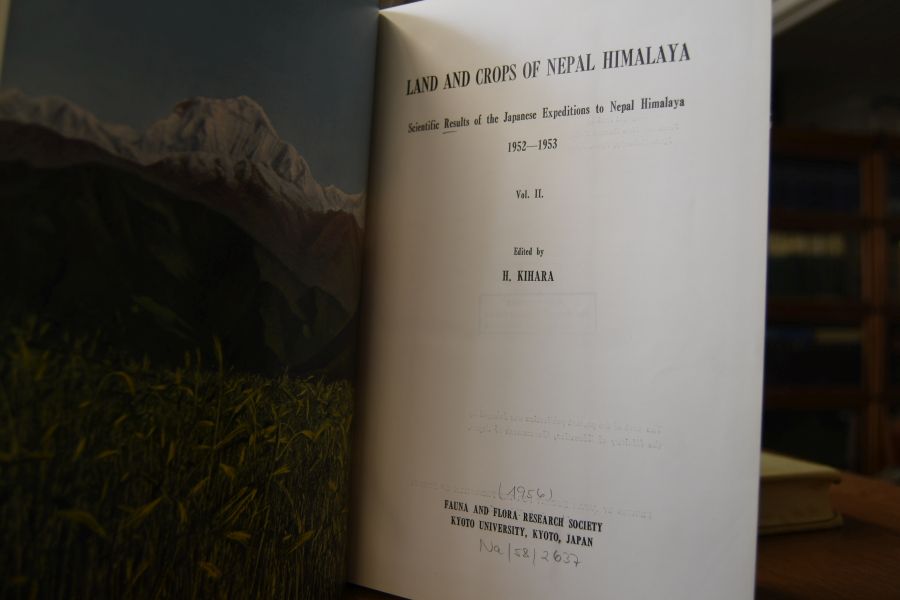 Land and Crops of Nepal Himalaya. Bde. 2+3 (von 3).
