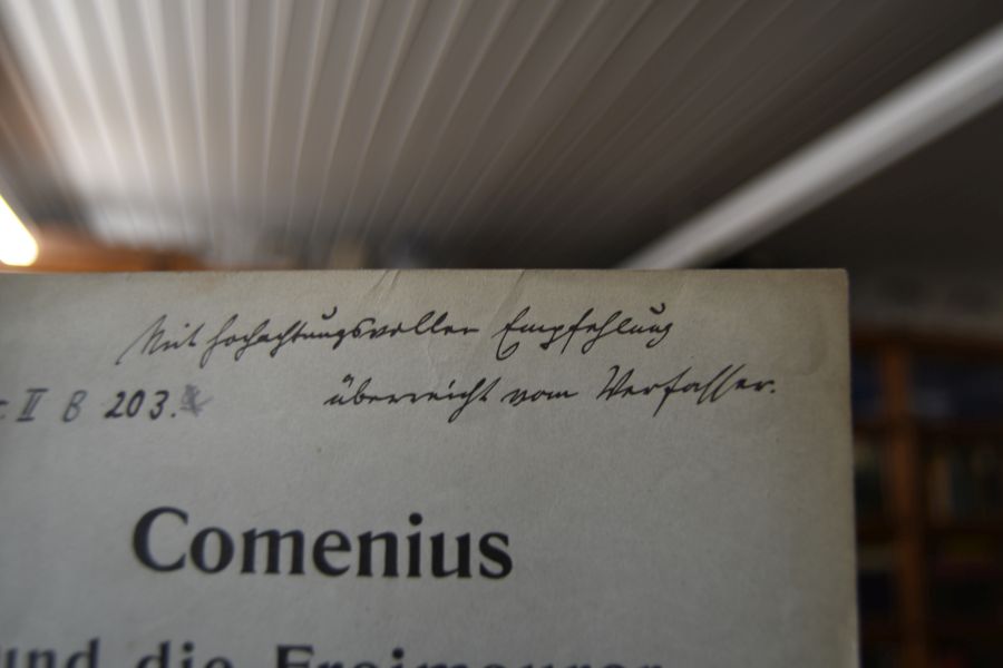 Comenius und die Freimaurer.