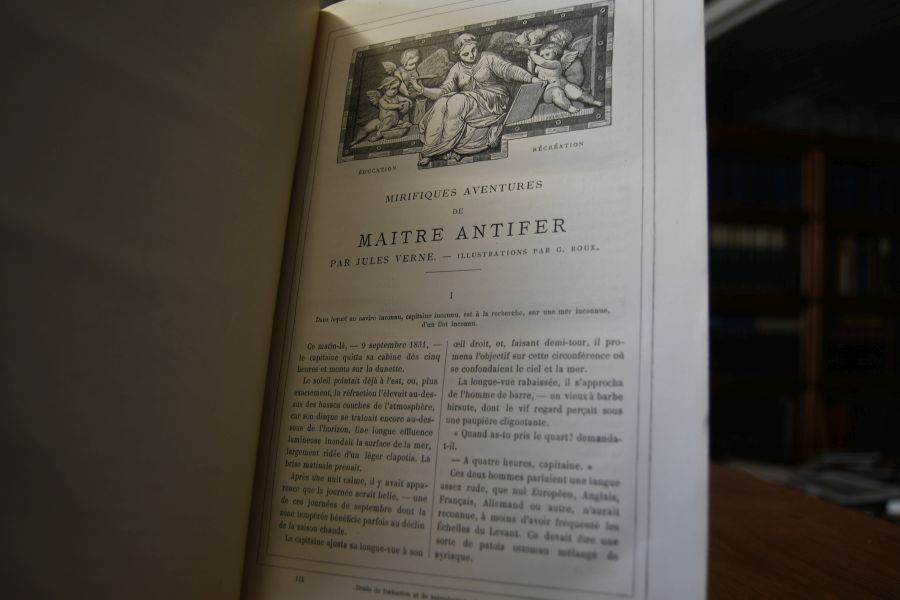 Mirifiques Aventures de Maitre Antifer.