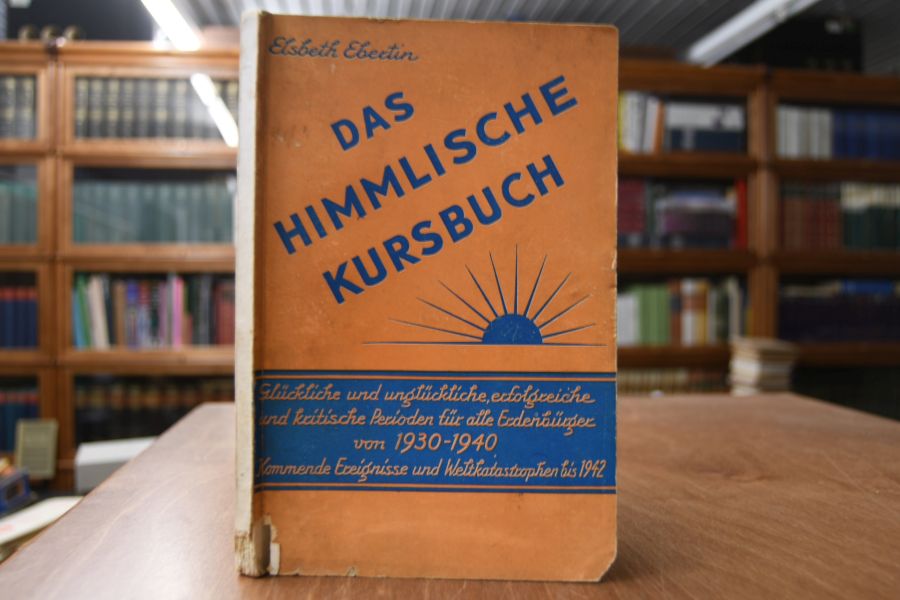 Das himmlische Kursbuch. Glückliche und unglückliche, erfolgreiche und kritische Zeiten. Ein astrologischer Führer für alle Erdenpilger für die Jahre 1931-1940.