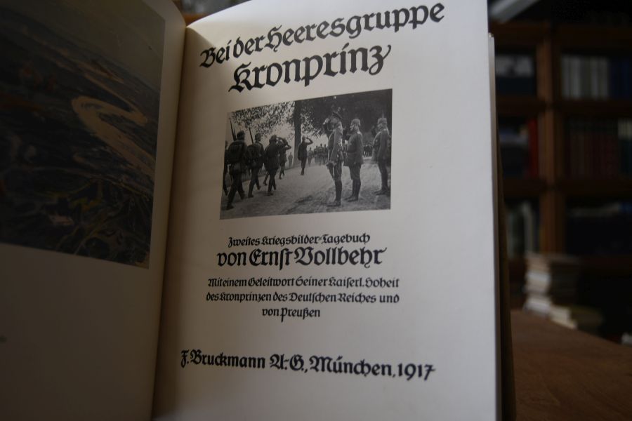 Bei der Heeresgruppe Kronprinz. Zweites Kriegsbilder-Tagebuch.