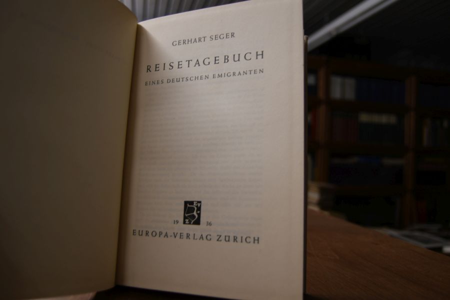Reisetagebuch eines deutschen Emigranten.