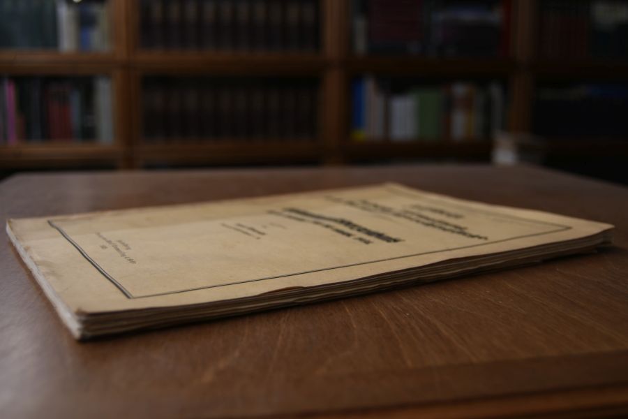 Gesamtinhaltsverzeichnis für die Jahrgänge 1901 bis einschl. 1934 der Zeitschrift für badische Verwaltung und Verwaltungsrechtspflege.
