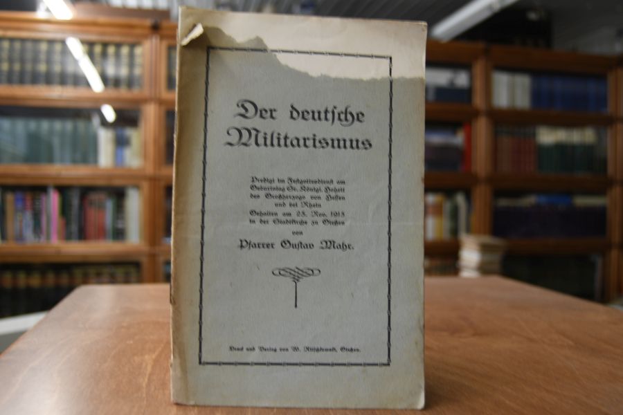 Der deutsche Miliktarismus.