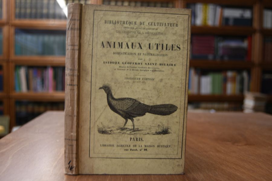 Domestication et Naturalisation des Animaux Utiles. Rapport General a M. le Ministre de l`Agriculture.