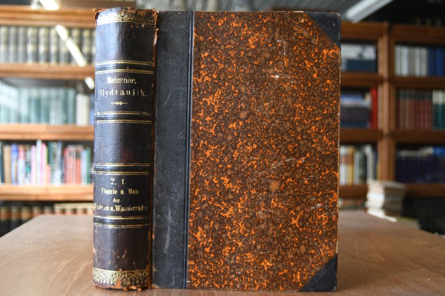 Die Hydraulik und hydraulische Motoren. Ein Handbuch für Ingenieure, Fabrikanten und Konstrukteure. 2. Band, Erster Teil Theorie und Bau der Turbinen und Wasserräder (apart).