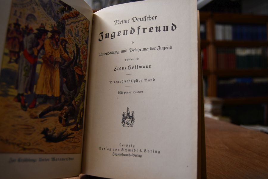 Neuer Deutscher Jugendfreund zur Unterhaltung und Belehrung der Jugend. Begründet von Franz Hoffmann. 74 Band.