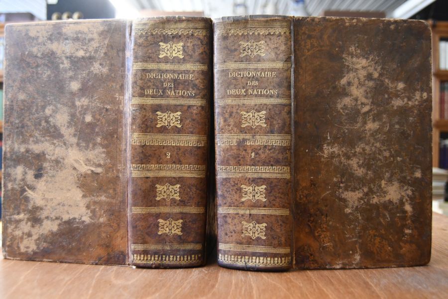 Nouveau Dictionnaire Francois-Allemand et Allemand-Francois a l`usage des deux Nations. 2 Bde. (komplett)