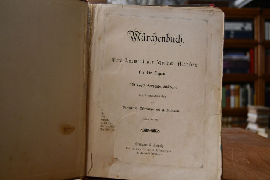 Märchenbuch. Eine Auswahl der schönsten Märchen für die Jugend.