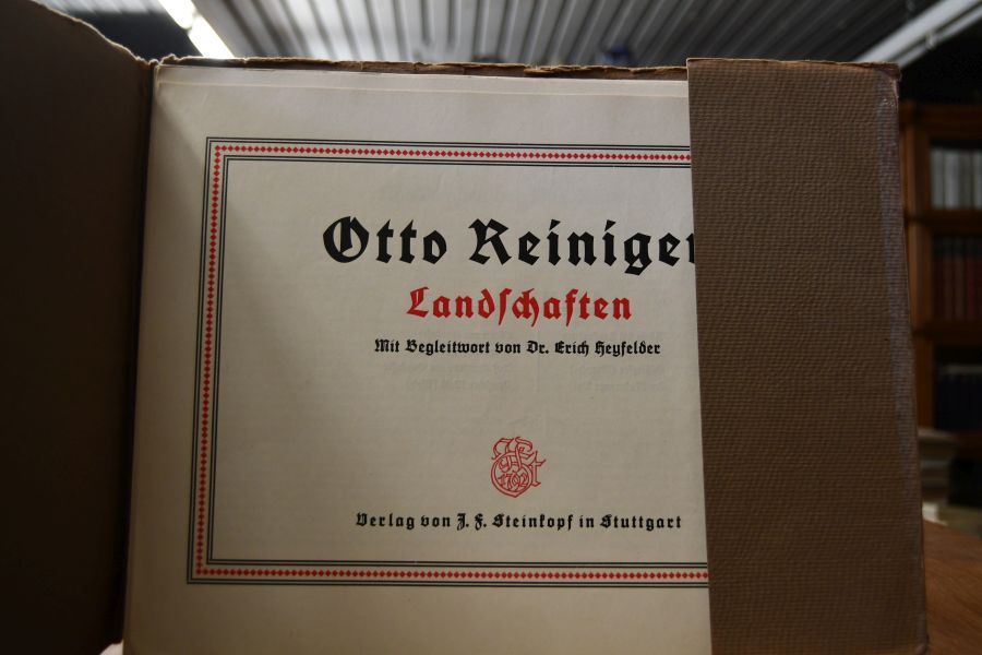 Otto Reiniger. Landschaften.
