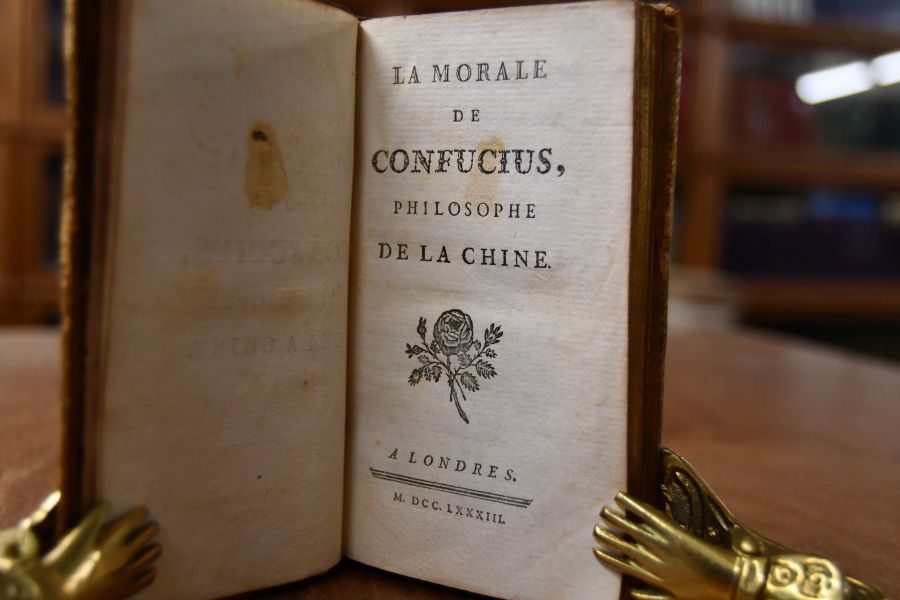 La Morale de Confucius, Philosophe de la Chine.