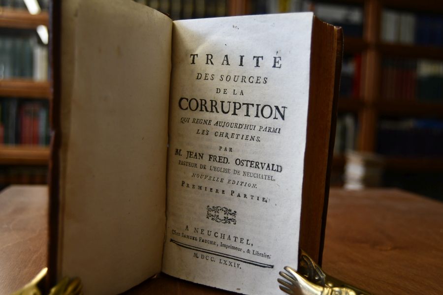 Traite des Sources de la Corruption qui regne aujourd`hui parmi les Chretiens. 1.+2. Teil in einem Band (komplett).