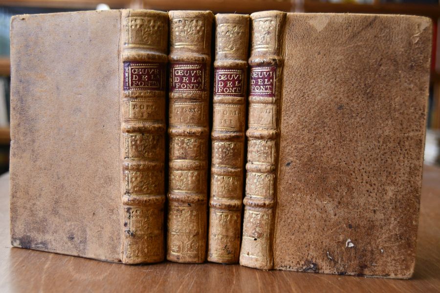 Oeuvres diverses de M. de la Fontaine. 4 Bde. (komplett).