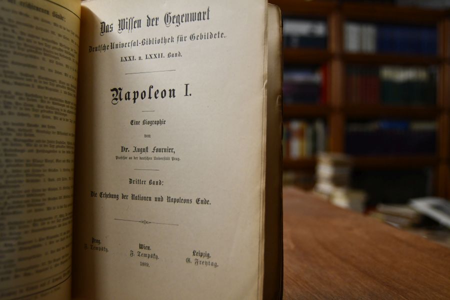 Napoleon I. Dritter Band Die Erhebung der Nationen und Napoleons Ende (apart).