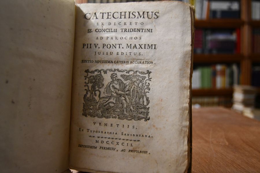 Catechismus ex decreto SS. Concilii TridentiniI ad Parochos PII V Pont. Maximi jussu editus. Editio novissima caeteris accuratior.