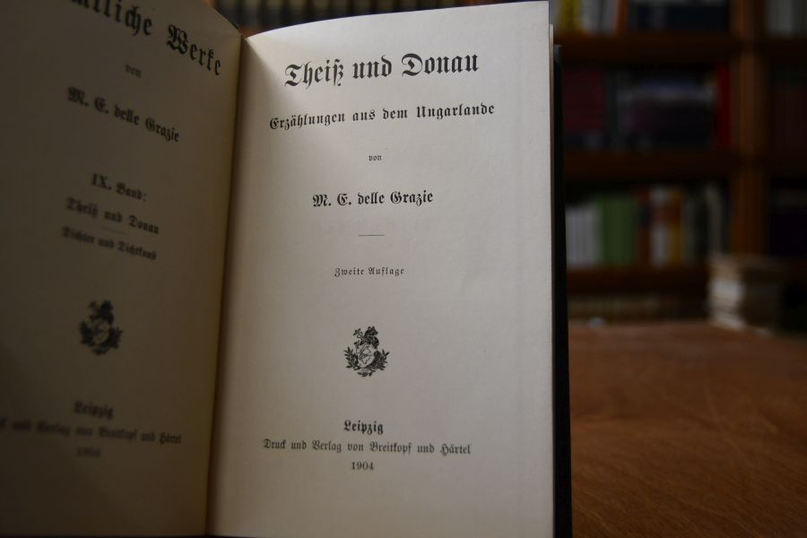 Theiß und Donau. Erzählungen aus dem Ungarnlande + Dichter und Dichtkunst.