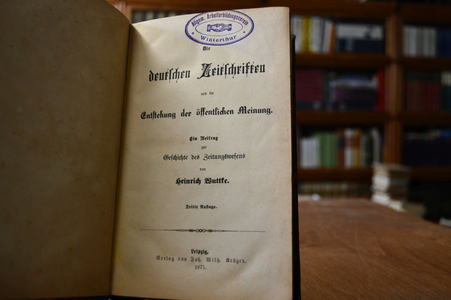 Die deutschen Zeitschriften und die Entstehung der öffentlichen Meinung. Ein Beitrag zur Geschichte des Zeitungswesens.
