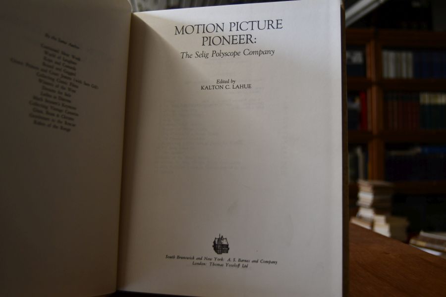 Motion Picture Company. The Selig Polyscope Company.