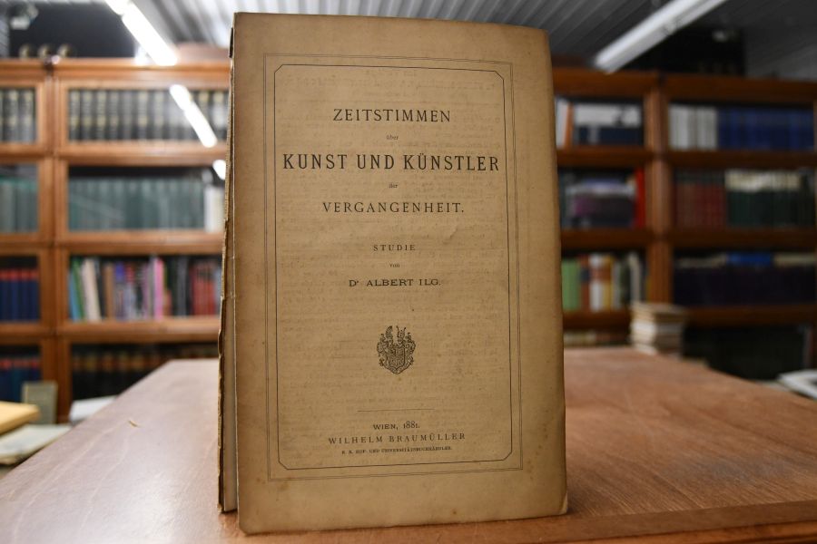Zeitstimmen über Kunst und Künstler der Vergangenheit. Studie.