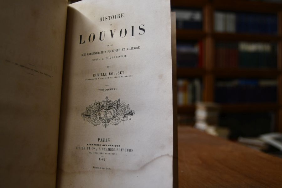 Histoire de Louvois et de son Administration politique et militaire jusqu`a la paix de Nimegue. Tome 1 + 2.