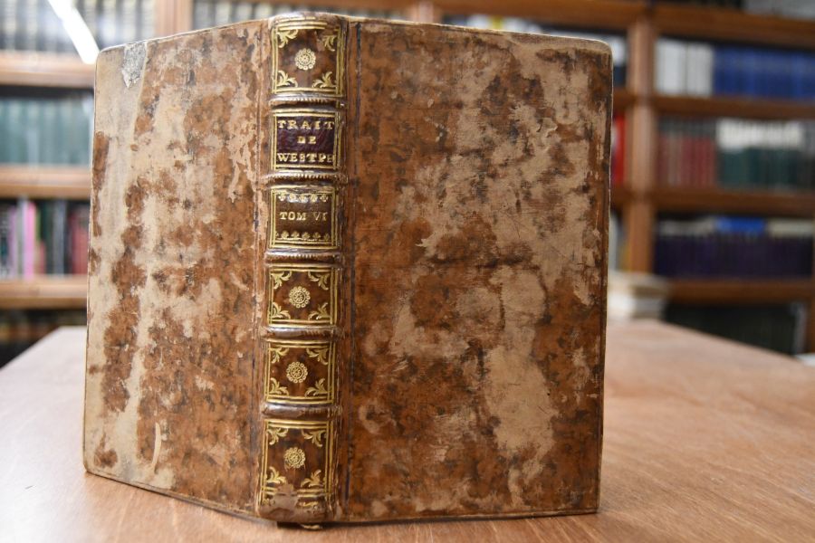 Histoire du Traite de Westphalie, ou Negotiations qui se firent a Munster & a Osnabrug, pour etablir la Paix entre toutes les Puissances de l`Europe. Composee principalement sur les Memoires de la Cour & des Plenipotentiaires de France. Tome sixieme (apart).
